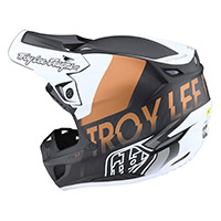 Casco Troy Lee Designs SE5 Carbon Qualifier bronce