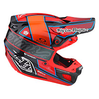 Casque Troy Lee Designs Se5 Carbon Team Rouge