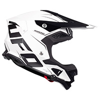 Ufo Diamond Helmet White Black - 3