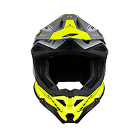 Ufo Diamond Helmet Grey Yellow Fluo - 4