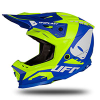 Casco Ufo Echus Blu Giallo