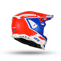 Casque Ufo Echus 2024 bleu rouge blanc - 2