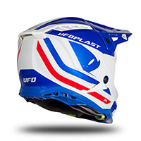 Casco Ufo Echus azul rojo - 3