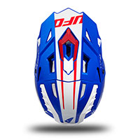 Casque Ufo Echus bleu rouge - 4