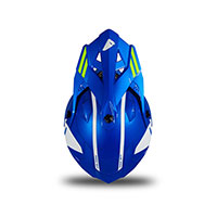 Casco Ufo Intrepid Blu Neon Giallo - 4