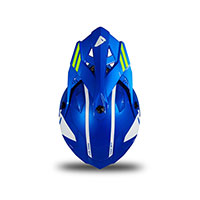 Ufo Intrepid Helmet Blue Neon Yellow - 4