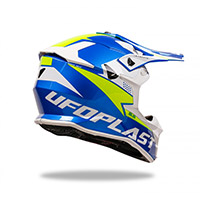 Casco Ufo Intrepid 2024 azul amarillo