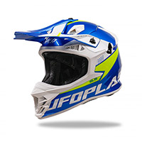 Ufo Intrepid 2024 Helmet Blue Yellow