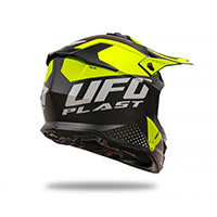 Ufo Intrepid 2024 Helm schwarz gelb - 2