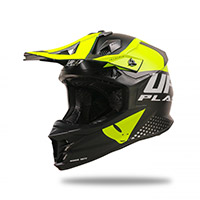 Ufo Intrepid 2024 Helmet Black Yellow