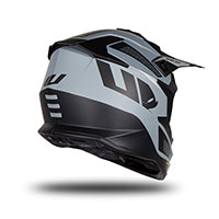 Ufo Intrepid Helm schwarz grau matt - 4