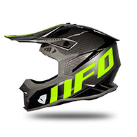 Casque Ufo Intrepid Gris Jaune