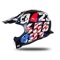 Ufo Numbers Kid Helmet Blue - 3