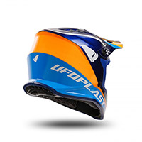 Casco infantil Ufo Korey azul naranja