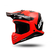 Casco infantil Ufo Korey negro rojo