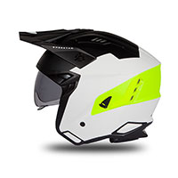 Casco Ufo Sheratan 2206 negro blanco amarillo - 2