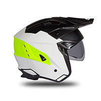 Casque Ufo Sheratan 2206 noir blanc jaune - 3