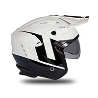 Ufo Sheratan 2206 Helmet White Black - 3