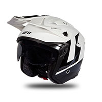 Ufo Sheratan 2206 Helmet White Black
