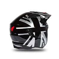 Ufo Sheratan 2206 Helmet Black Grey Red - 4