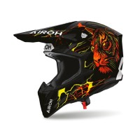 Casco Airoh Wraaap Tyger lucido