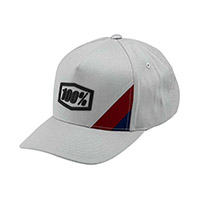 100% Cornerstone X-fit Hat Grey