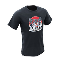 T-shirt Ixon Tsk Taka 22 Noir Rouge