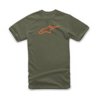 Alpinestars Ageless Classic Tee Military Arancio