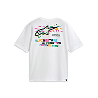 アルパインスターズ ワイルド オーバーサイズ SS CSF ホワイト Tシャツ - img 2