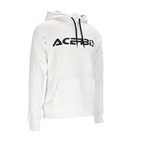 Sweat à Capuche Acerbis S-logo Blanc