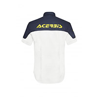 Camiseta Acerbis Team blanco azul