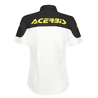 Camiseta Acerbis Team Dama blanco negro - 2