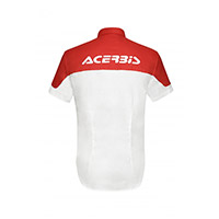 Camiseta Acerbis Team blanco rojo - 2