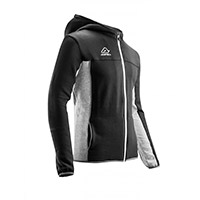 Acerbis Sweatshirt Belatrix Hoodie Nero Grigio