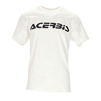T-shirt Acerbis T-logo Blanc