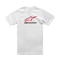 T Shirt Alpinestars Ageless 2.0 Csf Bianco Rosso