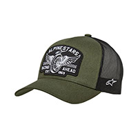 Gorra Alpinestars Heritage Patch Trucker verde