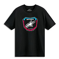 アルパインスターズ プレート SS CSF Tシャツ ブラック
