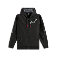 Sudadera con Capucha Alpinestars Session V3 negra gris