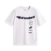 Camiseta Alpinestars Abus CSF SS blanco