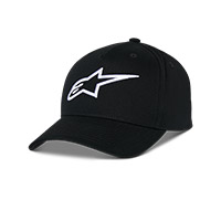 Gorra Alpinestars Ageless Snapback negro blanco