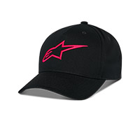 Gorra Alpinestars Ageless Snapback negro rojo