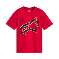 Camiseta Alpinestars Authority SS CSF rojo