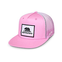 Casquette Trucker Alpinestars Cali Gradient rose