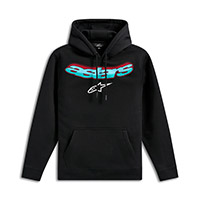 Sudadera con Capucha Alpinestars Ellipsoid Negra