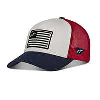 Cappellino Alpinestars Flag Snapback Rosso