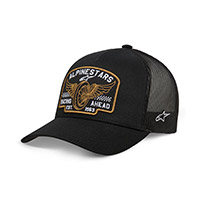 Casquette Trucker Alpinestars Heritage Patch Noir