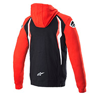 Alpinestars Honda Zip Hoodie Rouge Noir