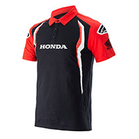 Alpinestars Honda Polo rouge noir