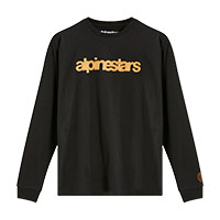 Camiseta manga larga Alpinestars League negra
